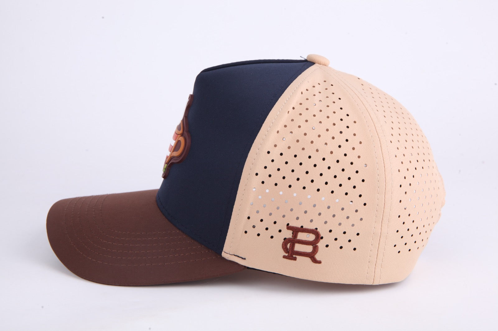 Gorra Braloma Ranch Coffee (Azul y Crema)