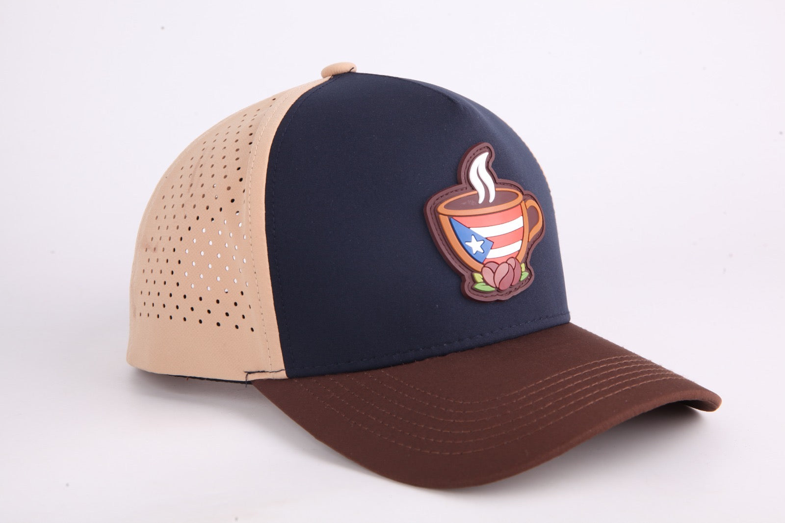 Gorra Braloma Ranch Coffee (Azul y Crema)
