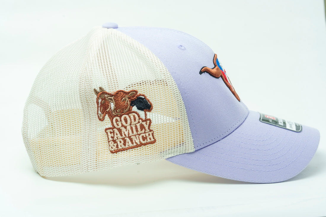 Gorra Trucker Braloma Ranch – Lavender Edition