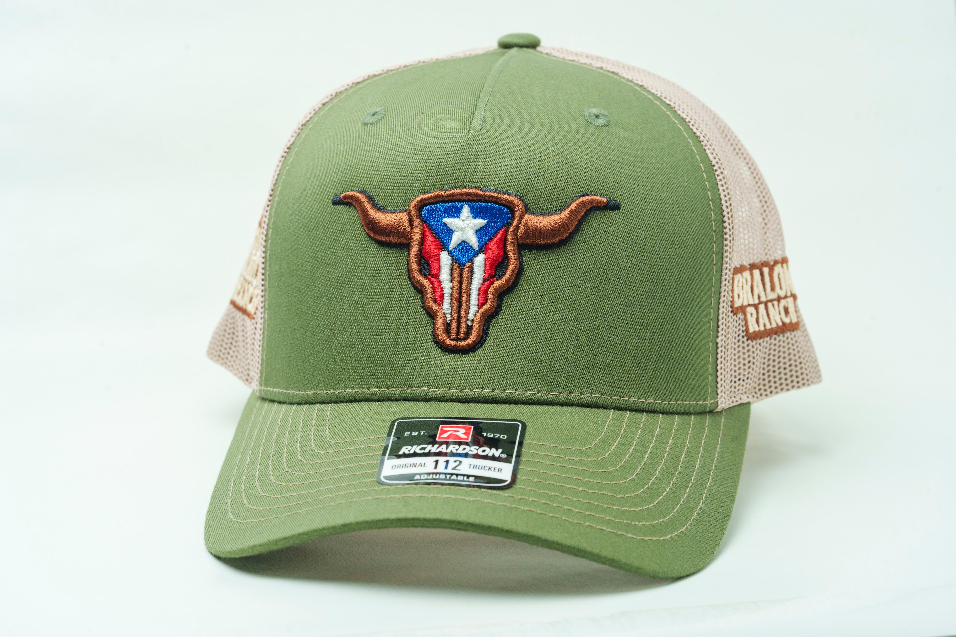 Gorra Trucker Braloma Ranch – Olive Green Edition