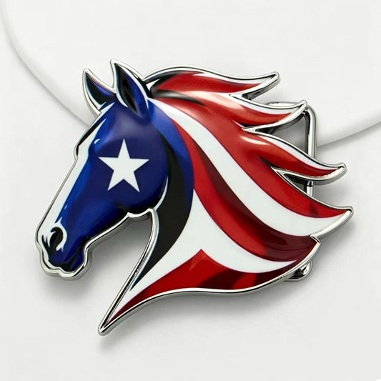 Hebilla Braloma Ranch – Horse Puerto Rico Edition