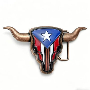 Hebilla Braloma Ranch – Toro Braloma Puerto Rico Edition