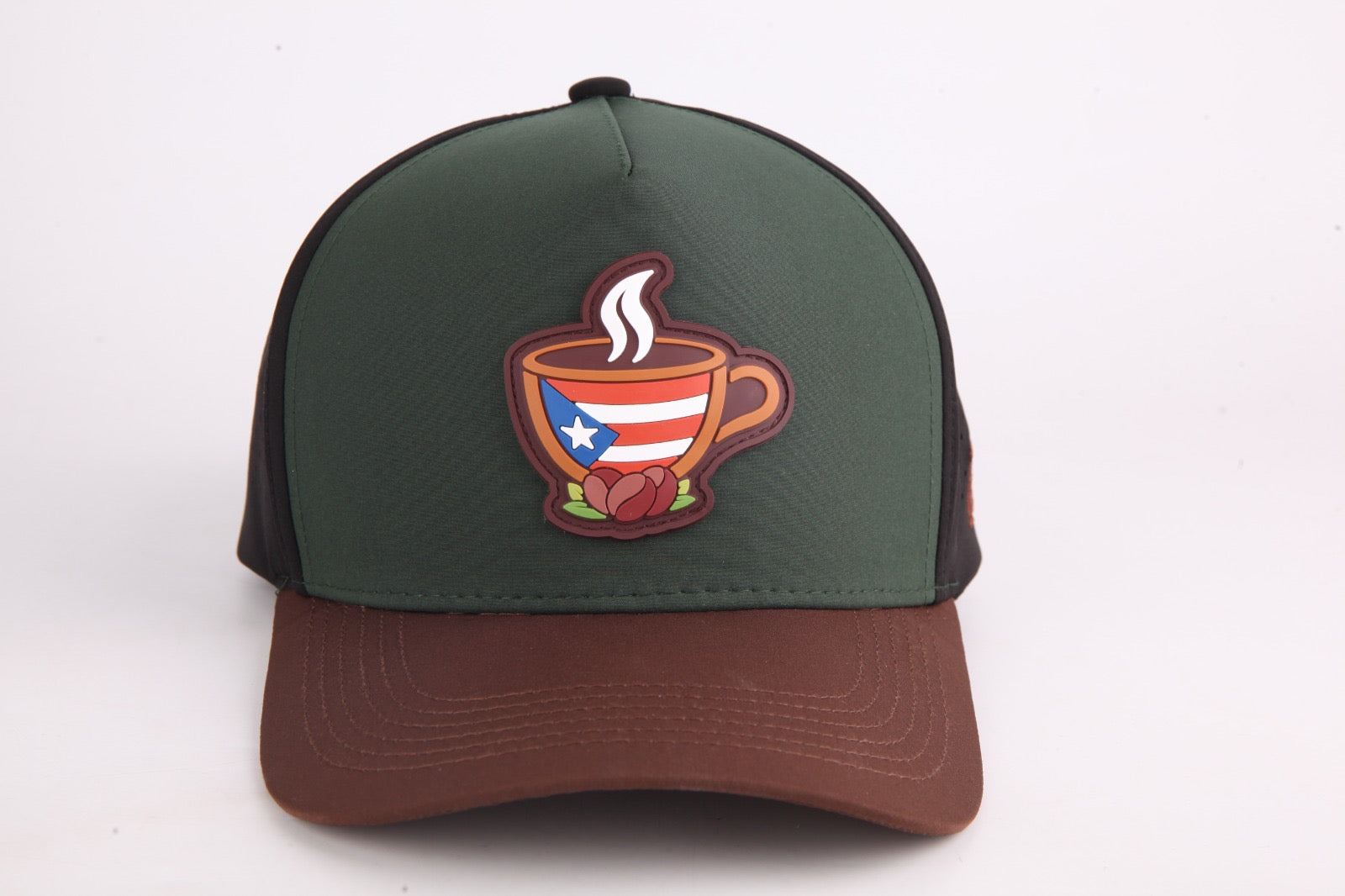Gorra Braloma Ranch Coffee (Verde y Negra)